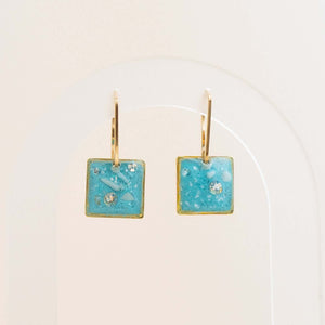 Ocean Square Earrings - Kate Koel
