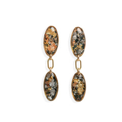 Olive Earrings in Fall - Kate Koel
