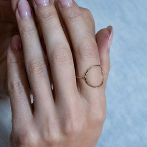 Open Circle ring - Kate Koel