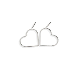 Open - heart earrings - Kate Koel