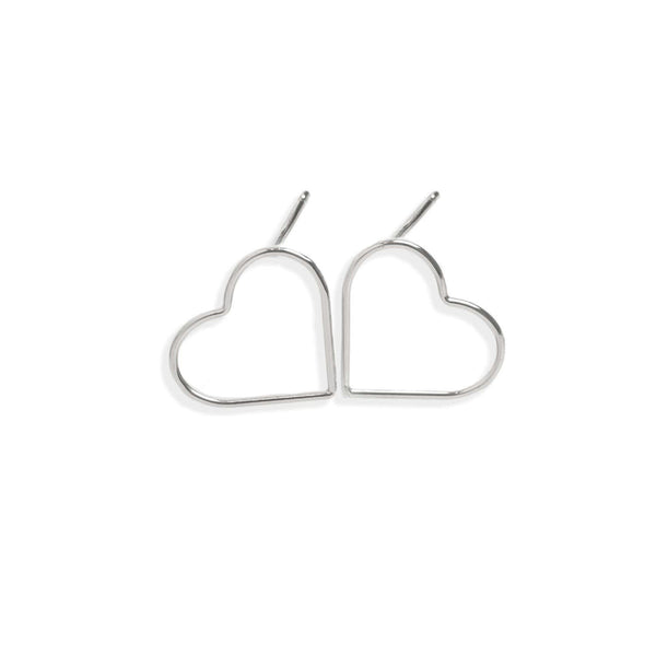 Open - heart earrings - Kate Koel