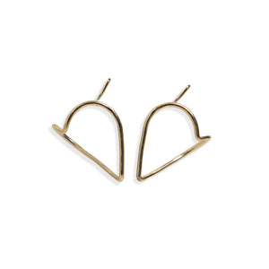Open - heart earrings - Kate Koel