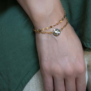 Oval Abalone Bracelet - Kate Koel