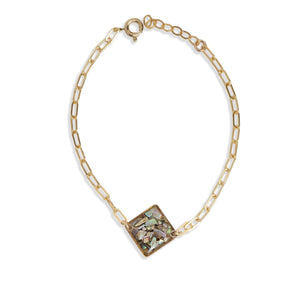 Oval Abalone Bracelet - Kate Koel