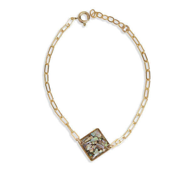 Oval Abalone Bracelet - Kate Koel