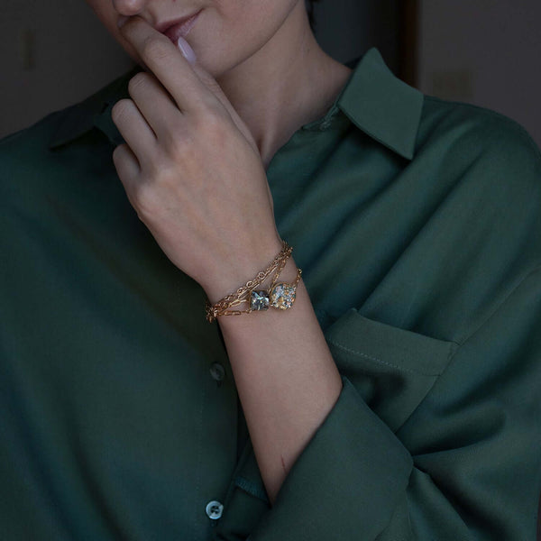 Oval Abalone Bracelet - Kate Koel