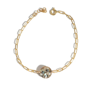 Oval Abalone Bracelet - Kate Koel