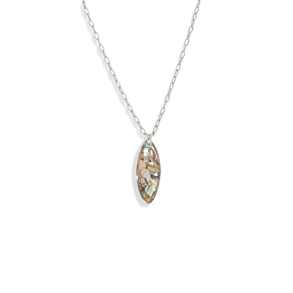 Oval Abalone Shell Necklace - Kate Koel