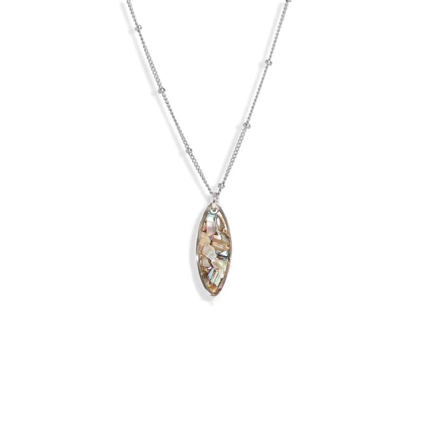 Oval Abalone Shell Necklace - Kate Koel