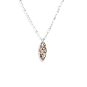 Oval Abalone Shell Necklace - Kate Koel