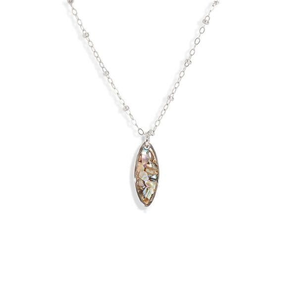 Oval Abalone Shell Necklace - Kate Koel