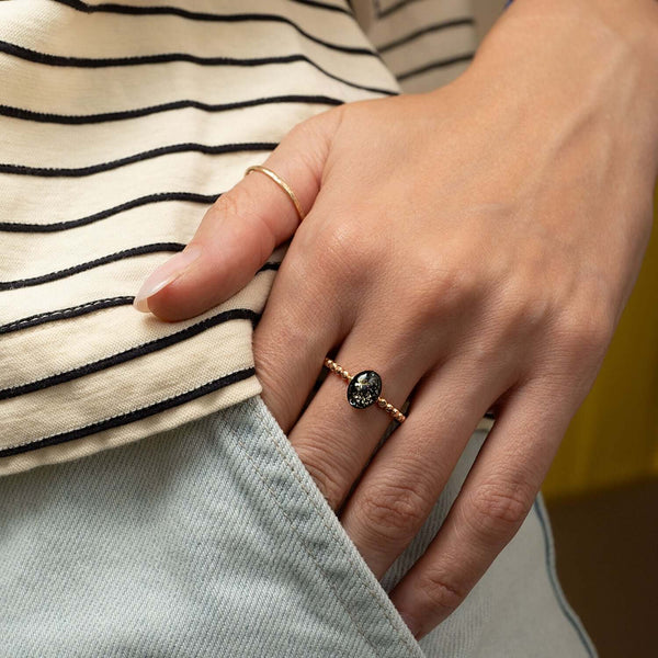 Oval Galaxy Bubble Ring - Kate Koel