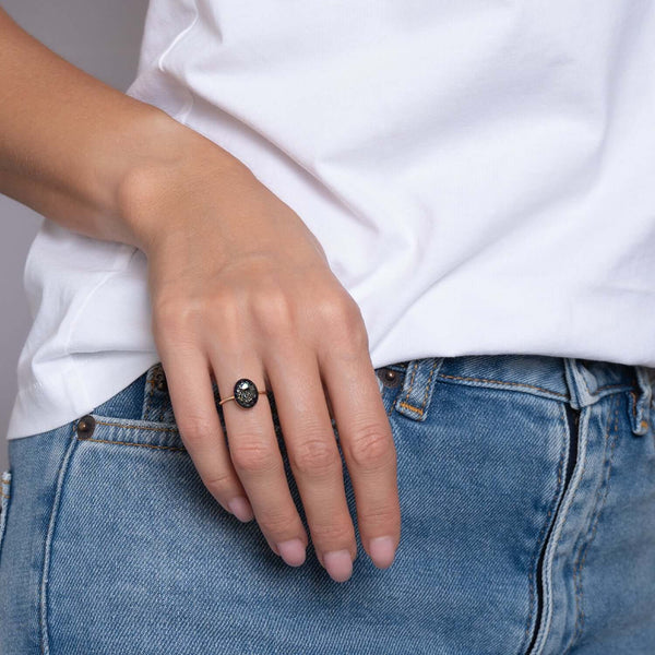 Oval Galaxy Ring - Kate Koel
