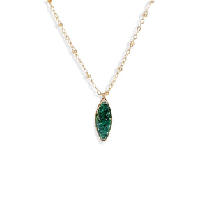 Oval Gem Necklace - Kate Koel