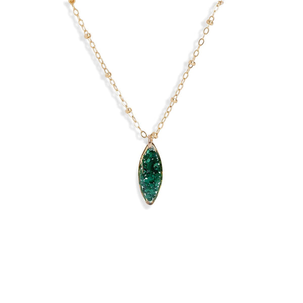Oval Gem Necklace - Kate Koel