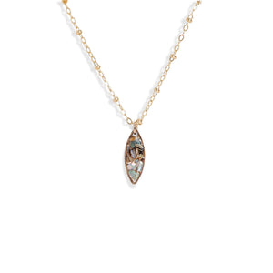Oval Gem Necklace - Kate Koel