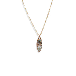 Oval Gem Necklace - Kate Koel