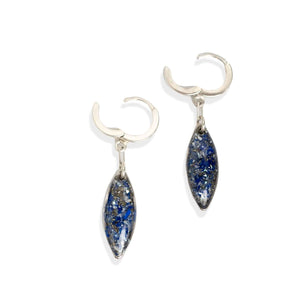 Oval Hoop Earrings in Silver - Kate Koel