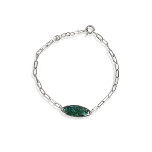 Oval Malachite Bracelet - Kate Koel