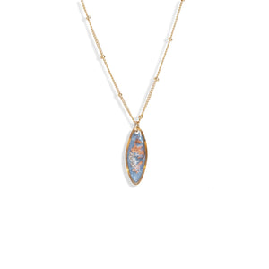 Oval Shimmer Foils Necklace - Kate Koel