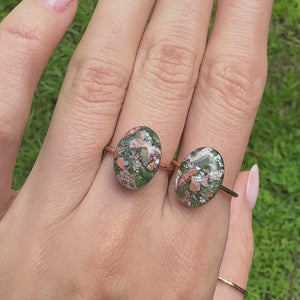 Statement Gemstone Oval ring