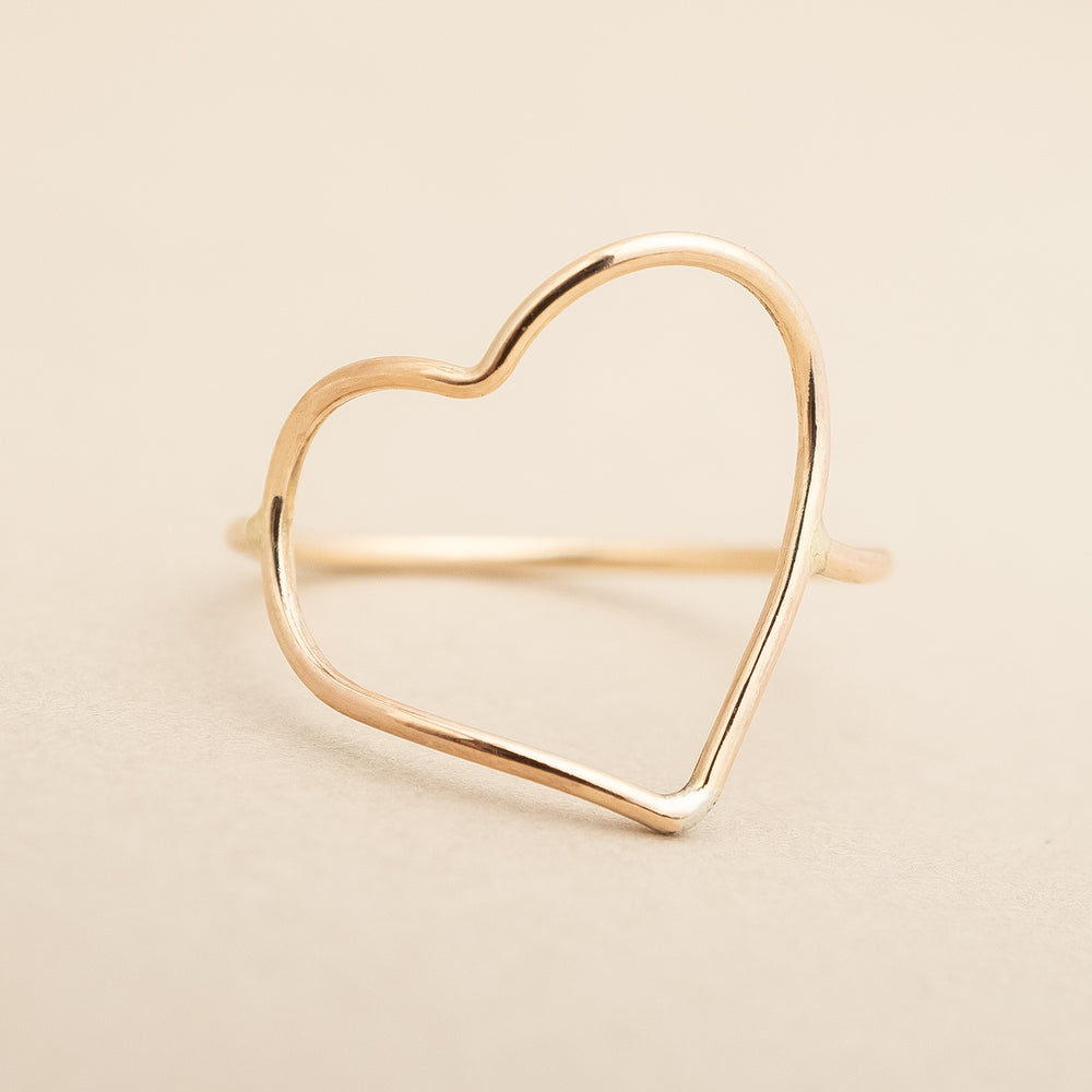 
                      
                        Gold Heart Ring
                      
                    