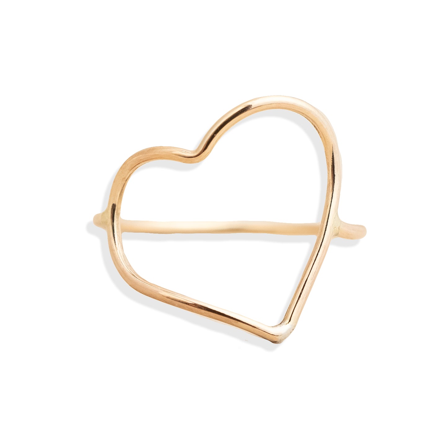 Gold Heart Ring