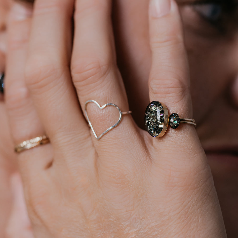 
                      
                        Gold Heart Ring
                      
                    