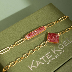 Rose Pink Bracelet - Kate Koel