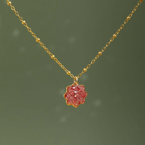 Rose Pink Necklace - Kate Koel