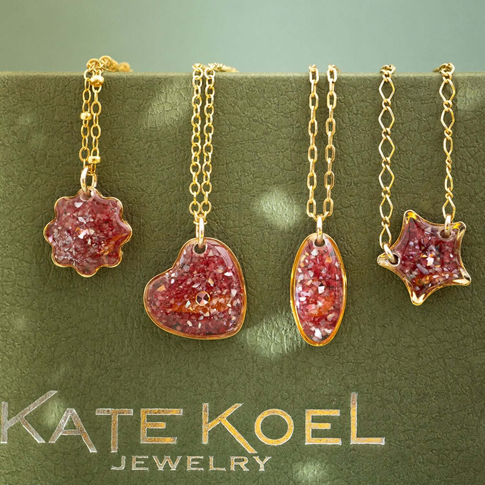 Rose Pink Necklace - Kate Koel