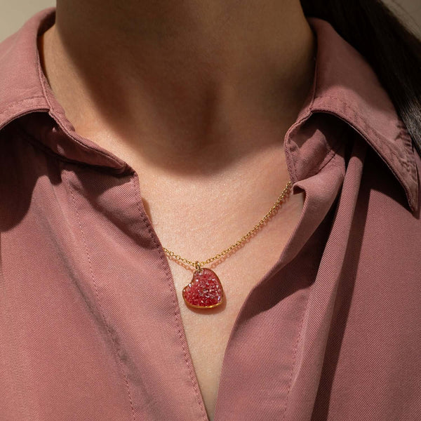 Rose Pink Necklace - Kate Koel