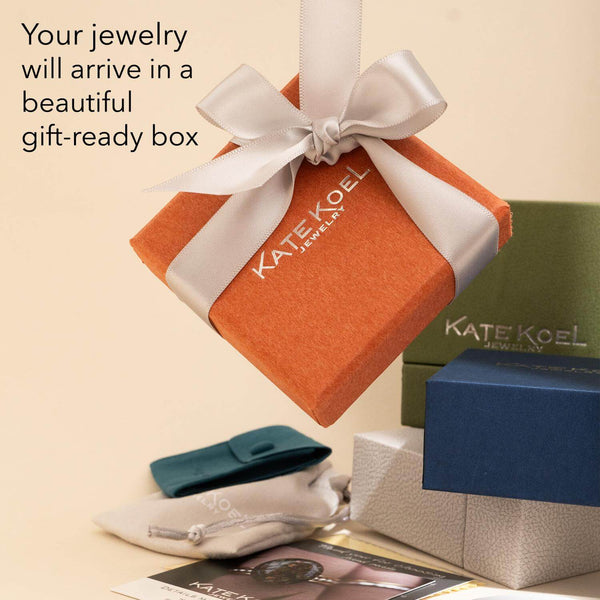 Rose Pink Square Earrings - Kate Koel