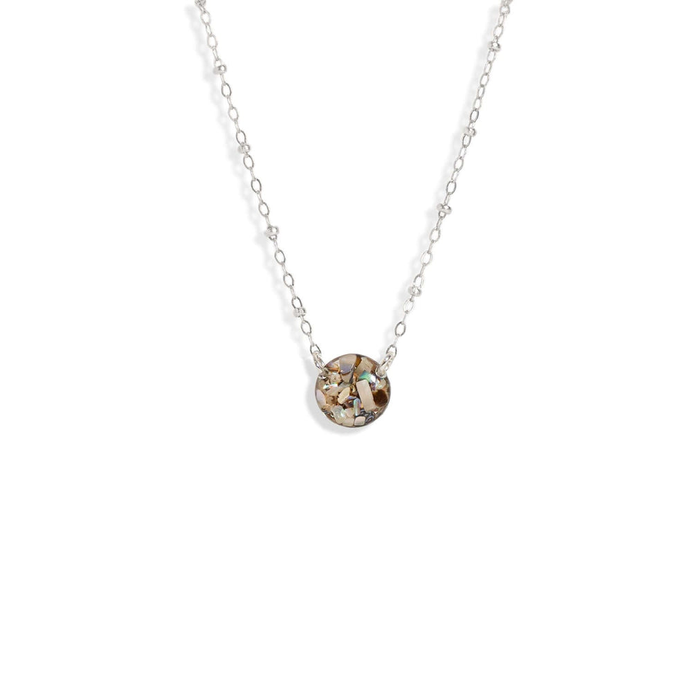 Round Abalone Shell Necklace - Kate Koel