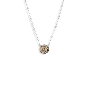 Round Abalone Shell Necklace - Kate Koel