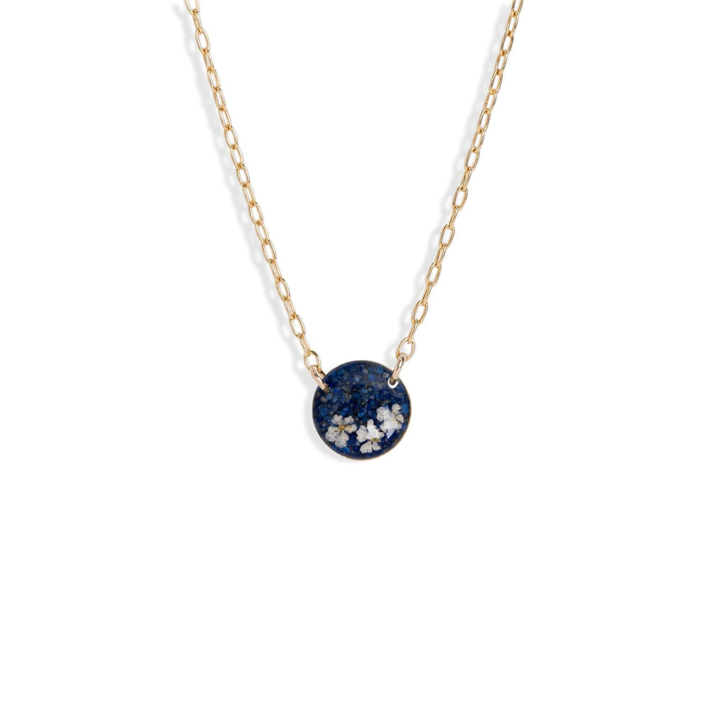 Round Gem Flower Necklace - Kate Koel