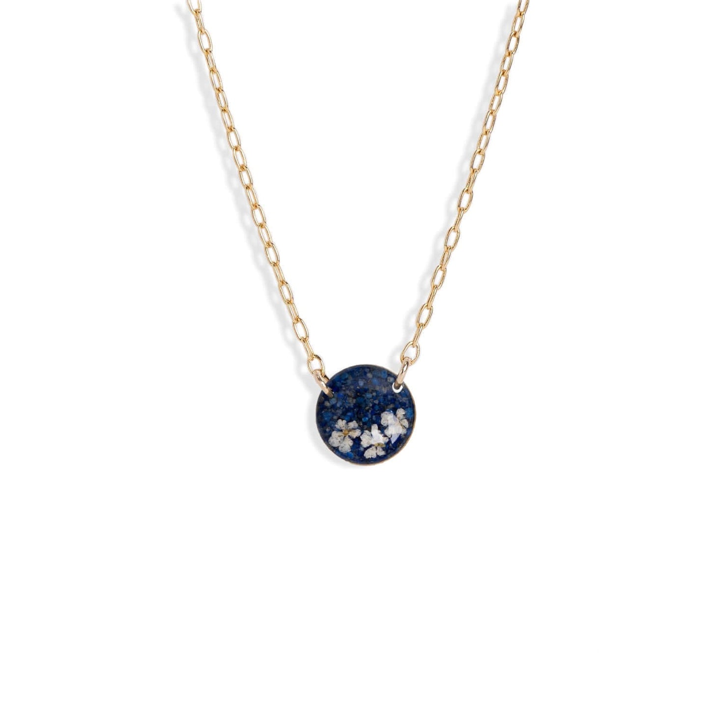 Round Gem Flower Necklace - Kate Koel