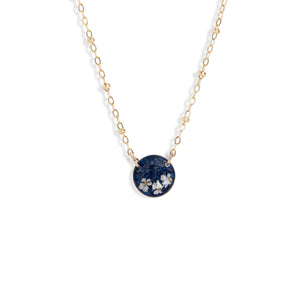 Round Gem Flower Necklace - Kate Koel