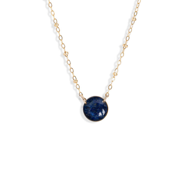 Round Gem Necklace - Kate Koel