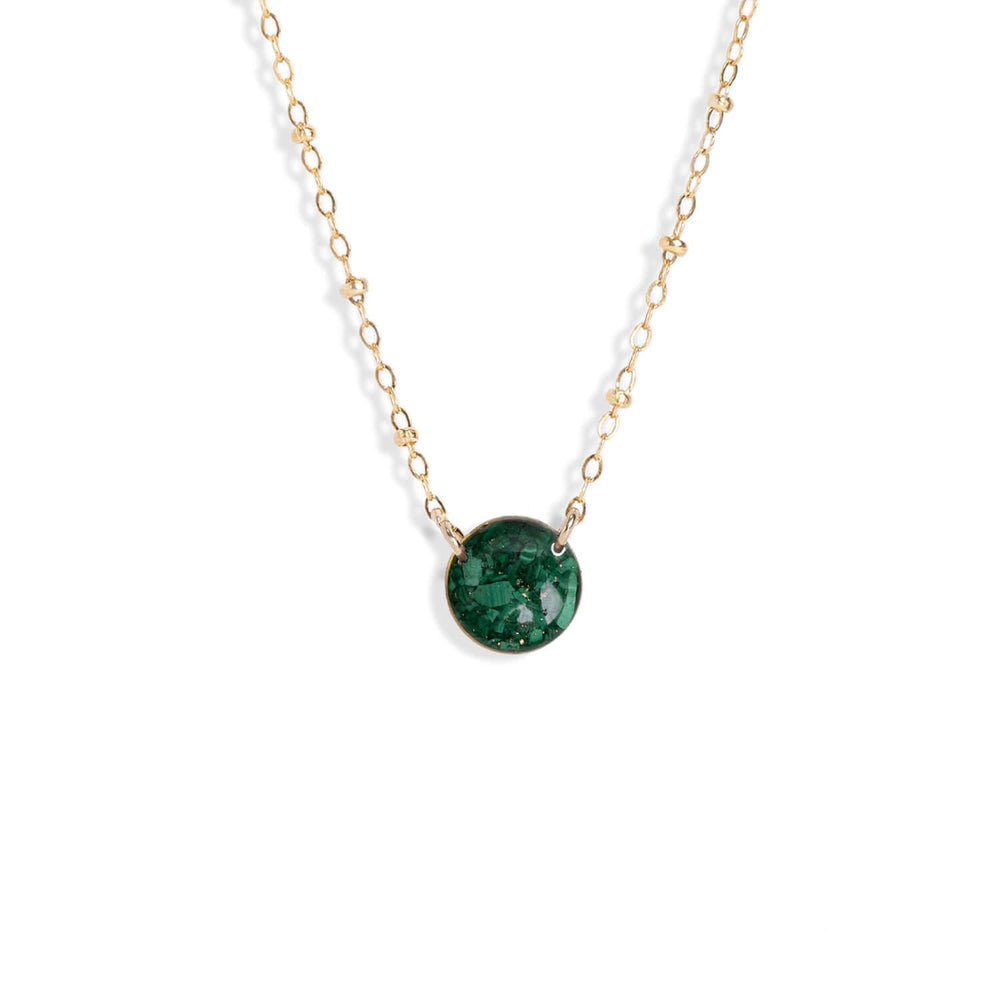 Round Gem Necklace - Kate Koel