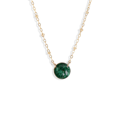 Round Gem Necklace - Kate Koel