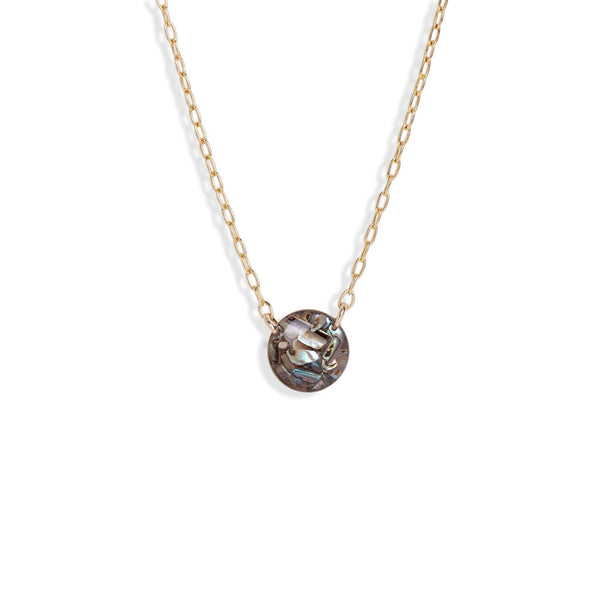 Round Gem Necklace - Kate Koel