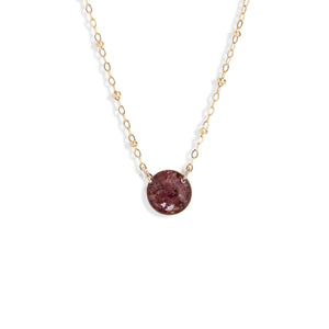 Round Gem Necklace - Kate Koel