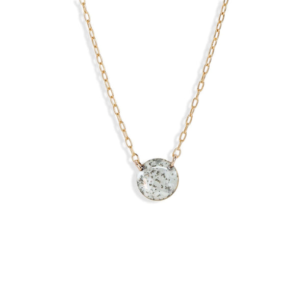 Round Gem Necklace - Kate Koel