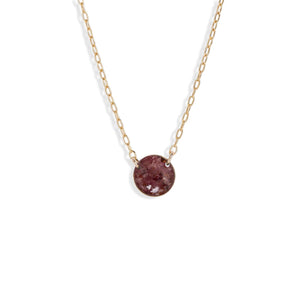 Round Gem Necklace - Kate Koel