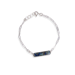 Silver Gem Bar Bracelet - Kate Koel