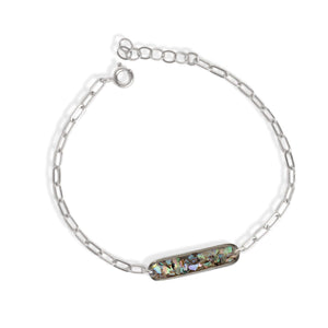 Silver Gem Bar Bracelet - Kate Koel