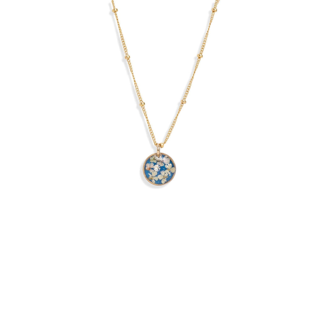 Small Circle Flower Necklace - Kate Koel