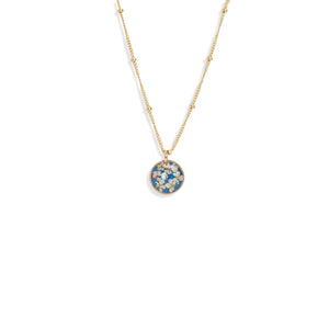 Small Circle Flower Necklace - Kate Koel