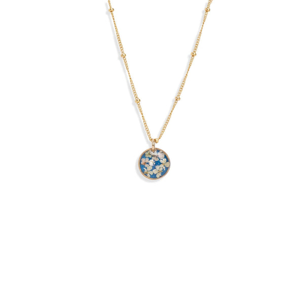 Small Circle Flower Necklace - Kate Koel